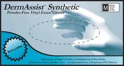 DermAssist PF Vinyl L, 100/box