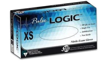 Pulse Logic PF, Exam Glove, Med., 300/bx, 10 bx/Cs