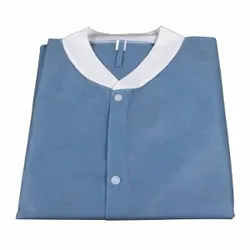 W/O Pockets-Dk Blue           Lrg Coat