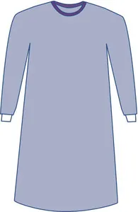 Surgical Gown, Aurora, Non Reinforced, Non-Sterile, Large, 30/Cs