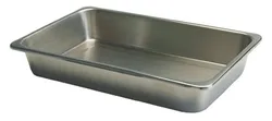 Instrument Tray, Stainless Steel, 8 7/8 x 5 x 2, No Cover