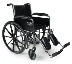 Traveler SE, 18x16 Fixed Full Arms, Fixed Footrest